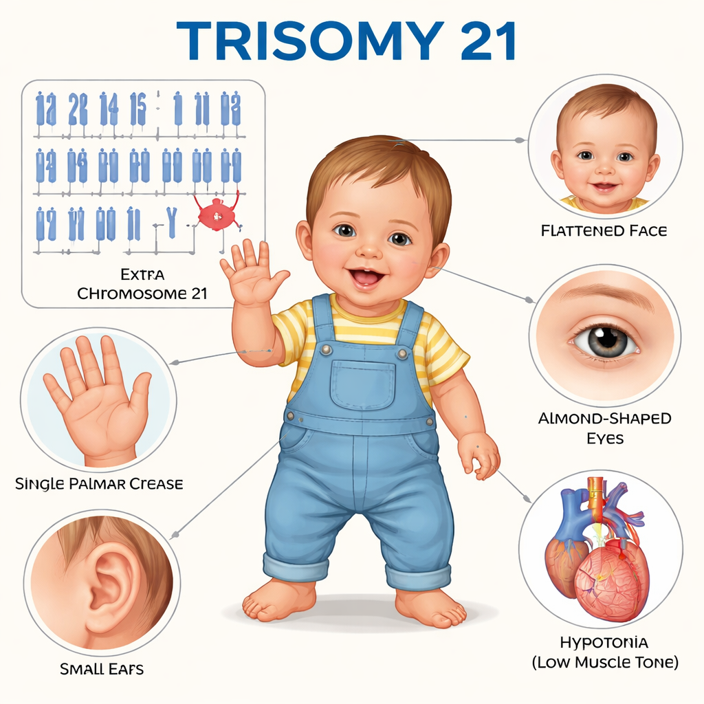 what is the cause of trisomy 21