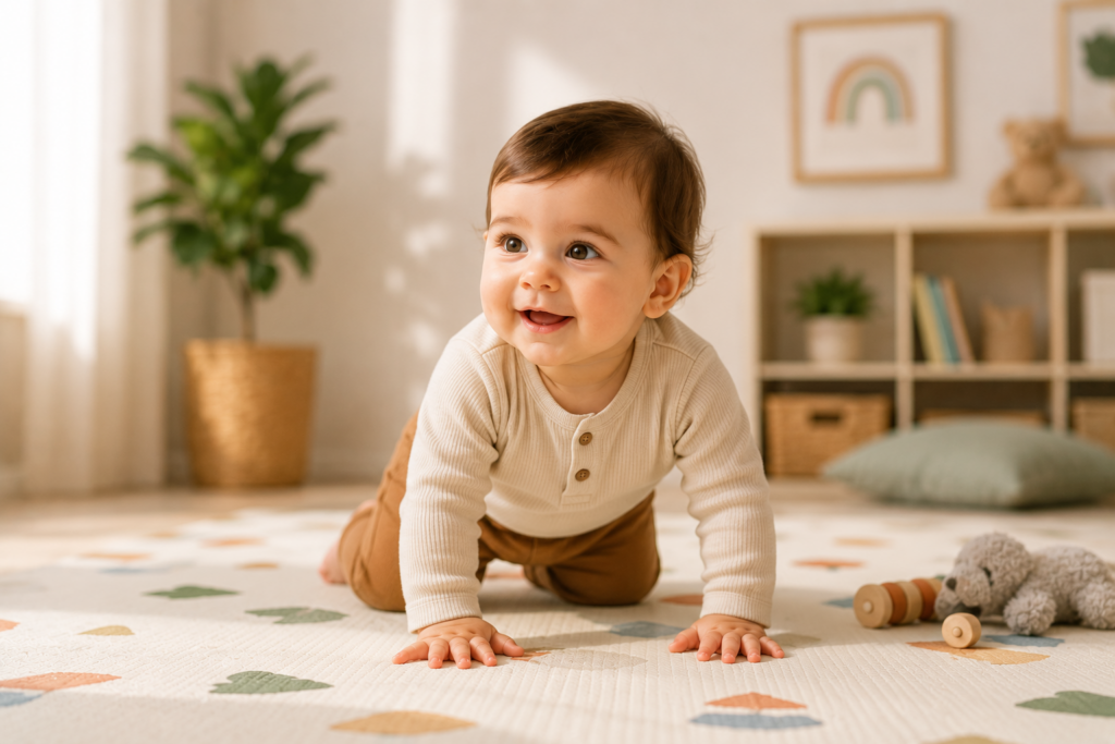 11 month old not crawling